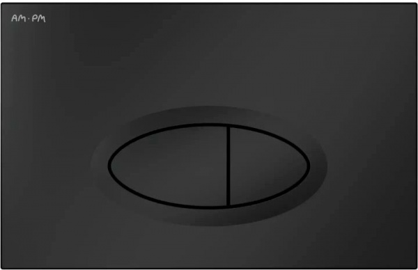 Клавиша смыва AM.PM Fit L I050238 черная матовая