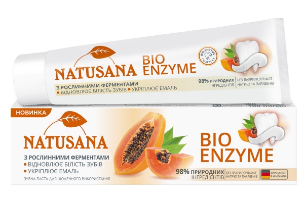 Зубная паста NATUSANA BIO ENZYME 100 мл