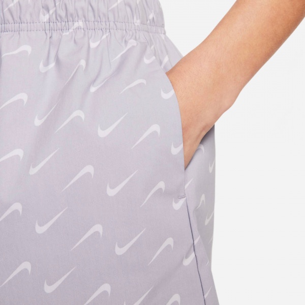 Шорты Nike W NSW EVRDY MOD HR WVN SHORT DV7932-519 р. M фиолетовый