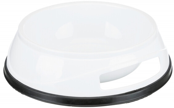 Миска Trixie для собак на гумовій основі пластикова в асортименті 0,3 л 12 см (24950)