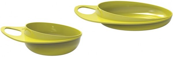 Набор детской посуды Nuvita Easy Eating два предмета NV8461Lime