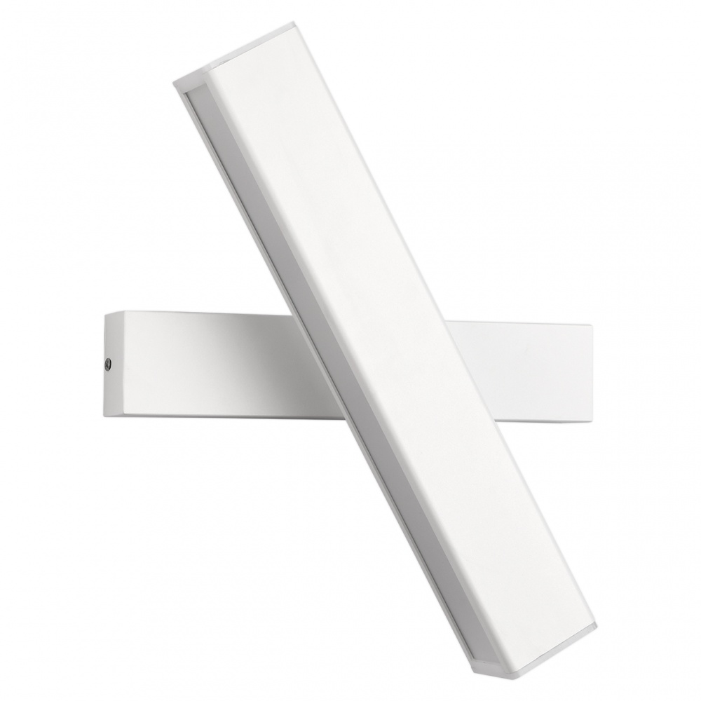 Светильник настенный Hopfen PLANK-1 WH 10 Вт белый