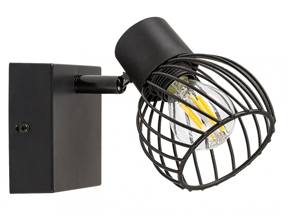 Спот Rabalux Aberama 1x10 Вт E14 чорний 73001