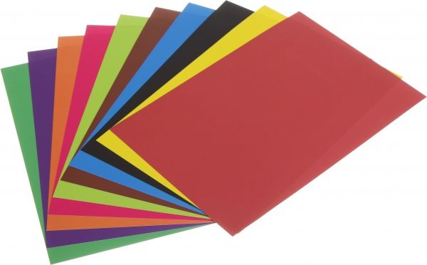 Картон цветной глянец односторонний 10 листов Nota Bene