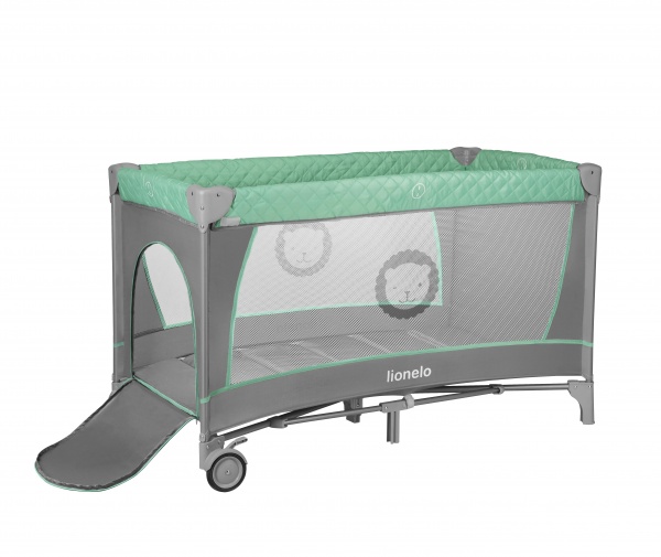 Манеж-ліжко Lionelo Flower turquoise LO.FL03