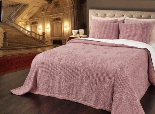 Покрывало Abrantes 230x270 см La Nuit пудровый 