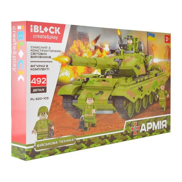 Конструктор Iblock Армия PL-920-103