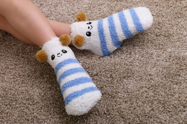 Носки для мальчиков Maxwin KIDS Страйп р.23-25 голубой с белым 