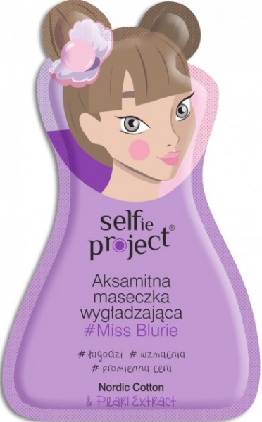 Маска Maurisse бархатная разглаживающая #Miss Blurie 1 шт.