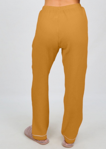 Штани Roksana Muslin №1425 р. 46 жовтий