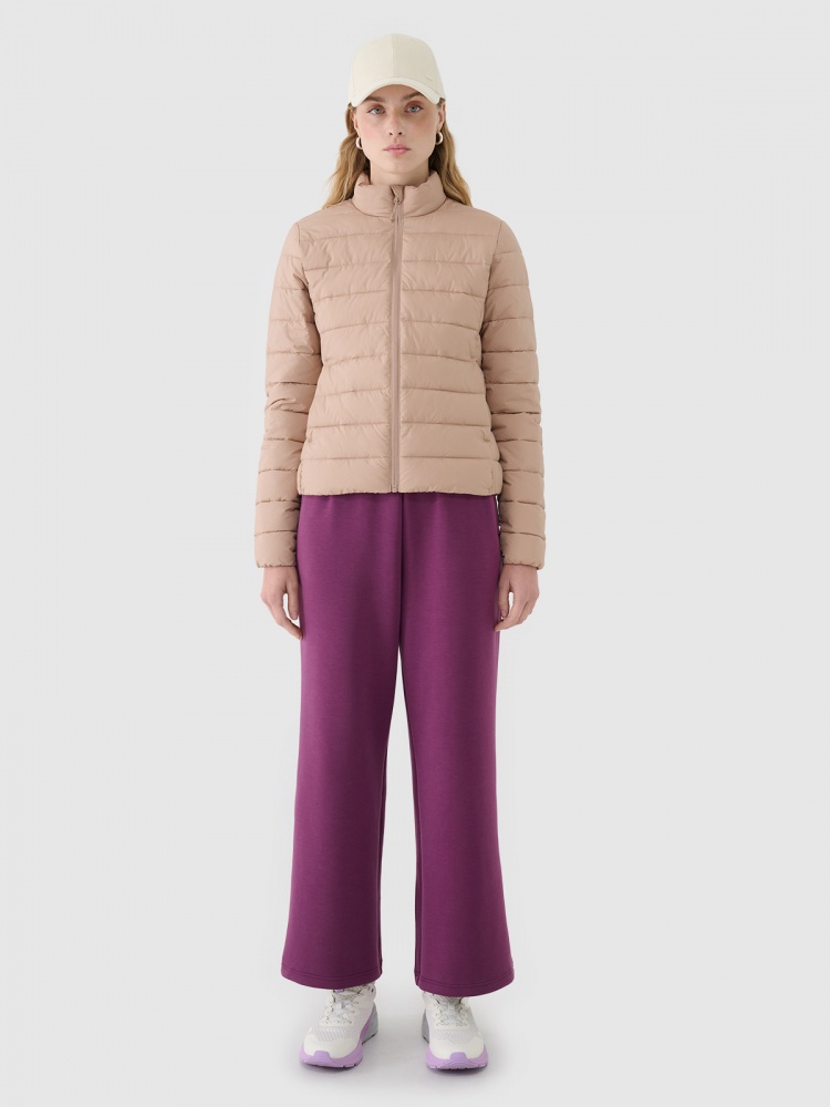 Куртка жіноча демісезонна 4F DOWN JACKET F533 4FWSS25TDJAF533-83S р.XS бежева