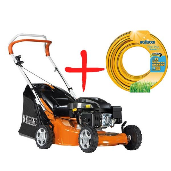 Газонокосарка бензинова Oleo-Mac G44 PK Comfort Plus + Шланг Hozelock Flexi Plus 19 мм 25 м