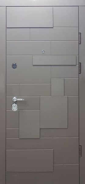 Дверь входная Булат Гарант 802 карамельное дерево 2050x850мм левая