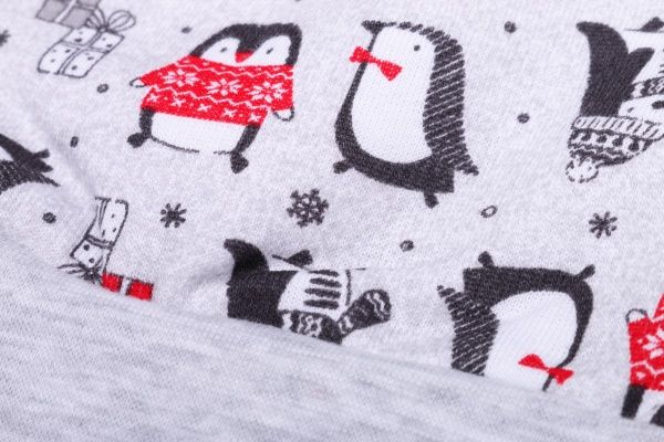 Шапка для дівчаток Baby Veres Penguins р.38 червоний