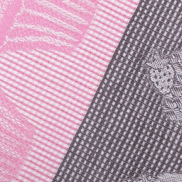 Рушник кекси 49x70 см Білоруський льон рожевий 