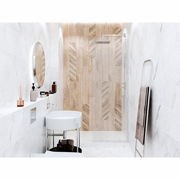 Плитка Golden Tile Wood Chevron бежевий 9L1190 15x90 