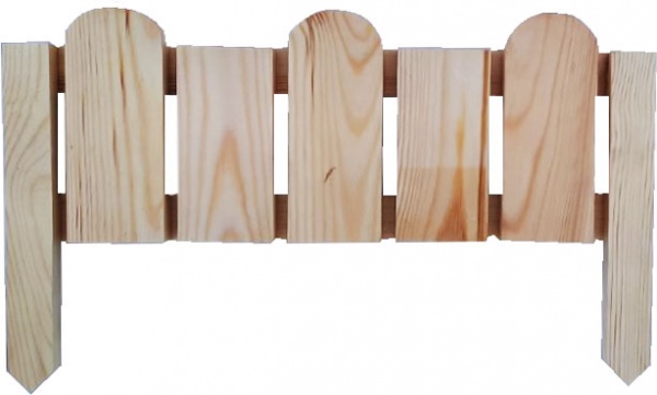 Бордюр для газона сосна 54х35 см