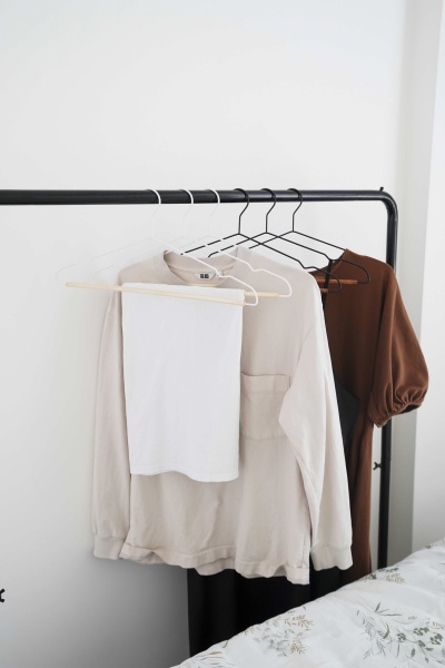 Набор плечиков Vivendi белый-натуральный 42 см 5 шт. 