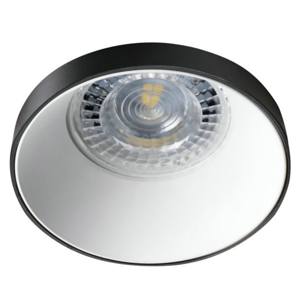 Светильник точечный Berger 40 Вт GU10 черный с белым 3025-DL-1 Black & White 