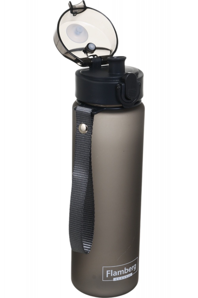 Пляшка для води Flamberg Raven 560 мл чорний