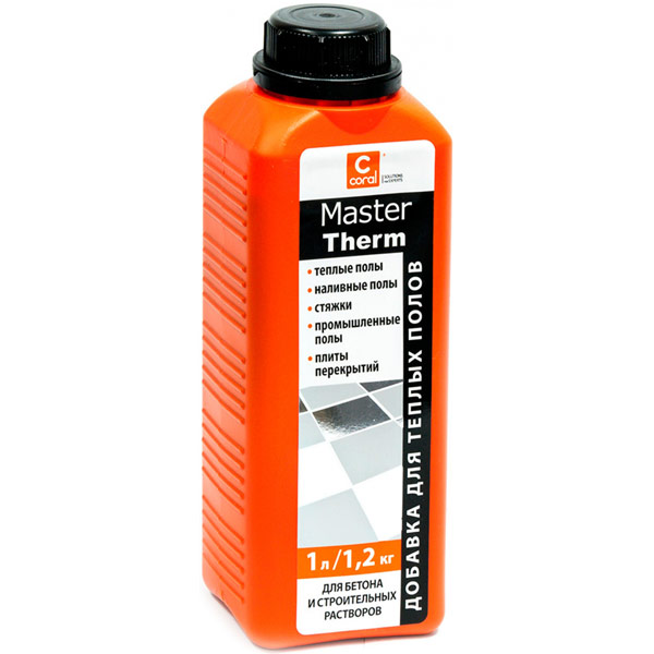 Добавка для теплої підлоги Coral MasterTerm 1 л