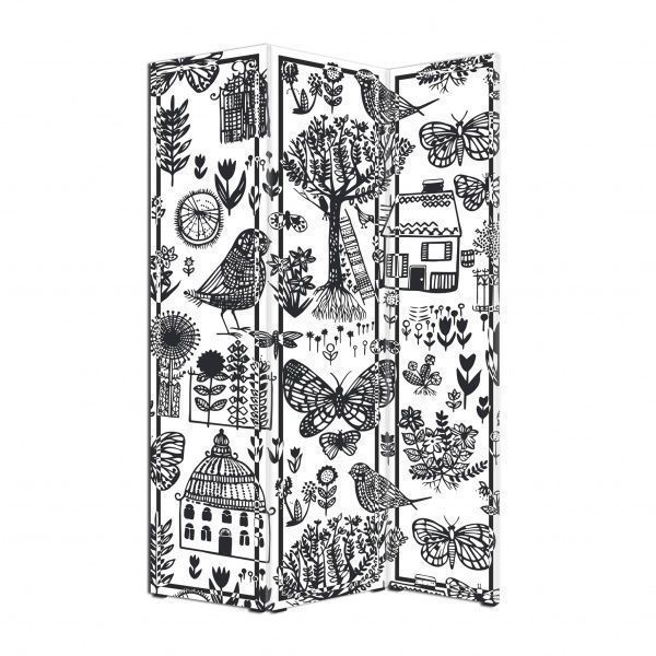 Ширма Теамо Птицы 115х170 см 