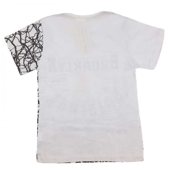 Футболка для хлопчика AKKU з літерою А р.134 білий 9076 