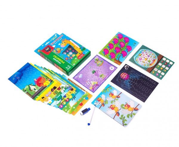 Гра Vladi Toys Пиши та витирай. Жираф. Базовий рівень VT5010-05