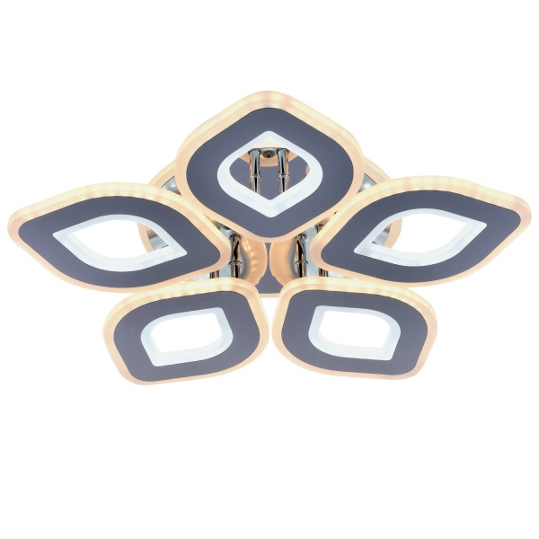 Люстра светодиодная Victoria Lighting 104 Вт хром Curcuma/PL5 