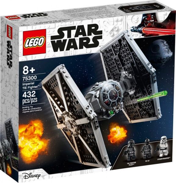 Конструктор LEGO Star Wars Имперский истребитель TIE 75300