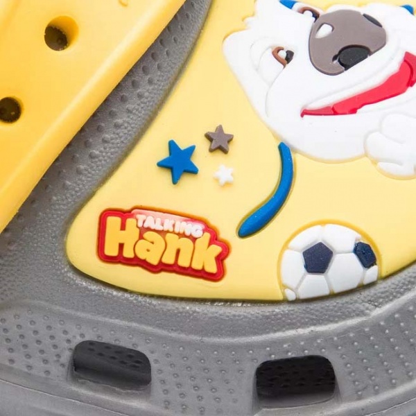 Сабо Coqui TT&F Mid. grey/Yellow 9382-604-4812 р.EUR 22/23 серо-желтый