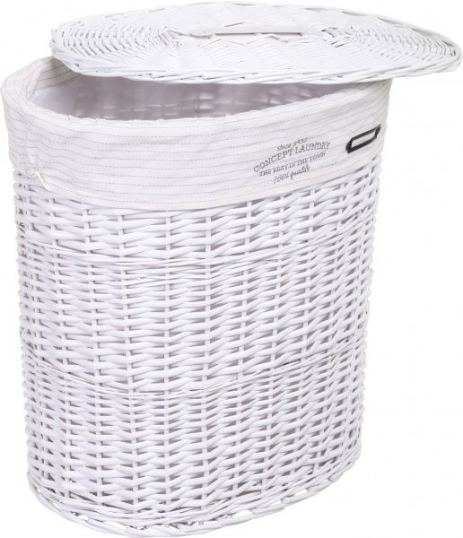 Корзинка плетеная Tony Bridge Basket с текстилем 51х37х56 см HQN20-1CD-1 