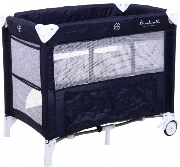 Манеж-ліжко Bambinelli 86x51x73 см T-708A navy №28