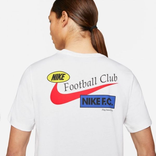 Футболка Nike M NK FC TEE SEASONAL GRPH HWT DH3702-100 р. L білий