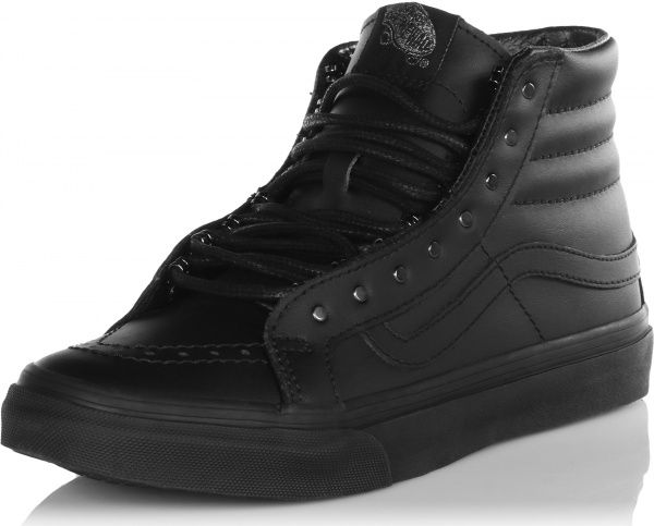 Кеды Vans U SK8-Hi Slim (Rivets) gunmet V0018IJV1 р. US 7 черный