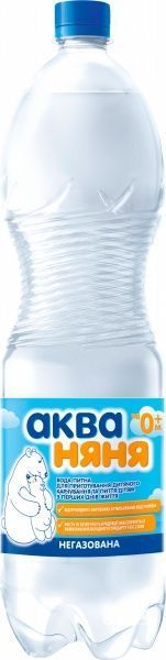 Вода питьевая Аква Няня 1,5 л