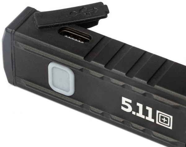 Фонарик-брелок 5.11 Tactical EDC K-USB FLASHLIGHT универсальный черный