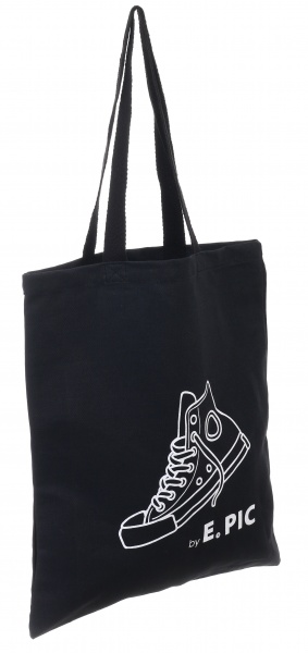 Екосумка Кеди 40х38 см чорний