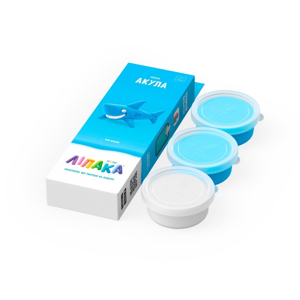 Набор пластилина Lipaka Океан Акула 30057-UA01