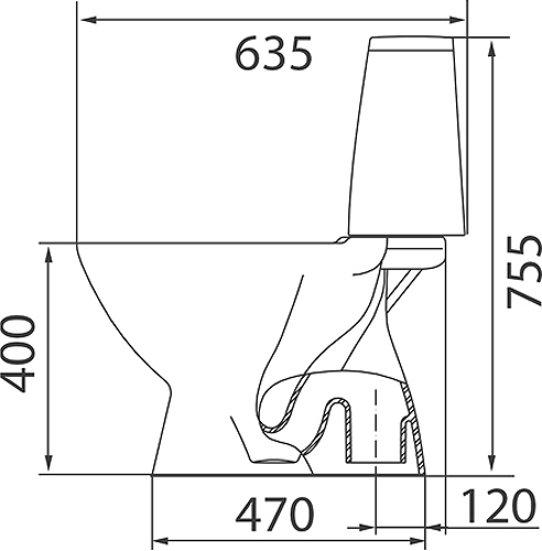 Унитаз-компакт Kolo Runa с крышкой Duroplast