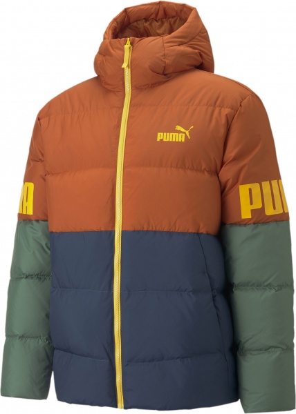 Куртка Puma POWER HOODED DOWN PUFFER 84933564 р.XL оранжевый