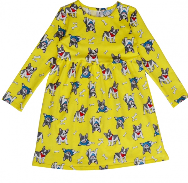 Платье Роза 221203 р.98 желтый 