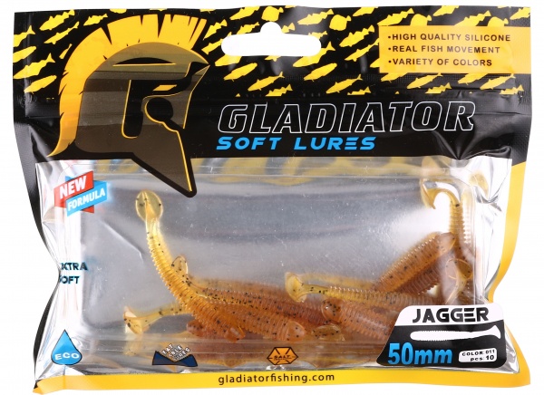 Силикон Gladiator 1111 50 мм 10 шт. JAGGER - 2 #11