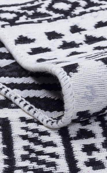 Ковер Ekohali Arya AR 03 Black 160x230 см двусторонний 