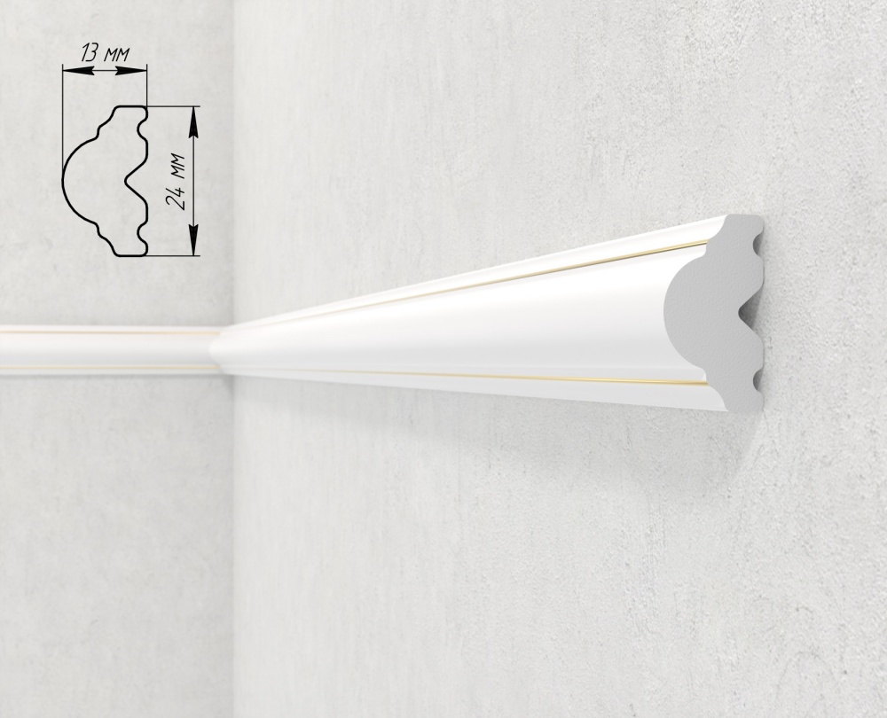 Молдинг 120G-115 2000x13x24мм