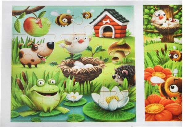 Игрушка-пазл Левеня Любимые животные