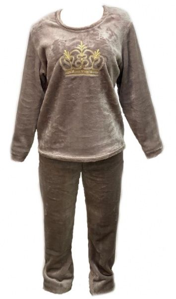 Піжама жіноча мікрофібра р. XS капучино 