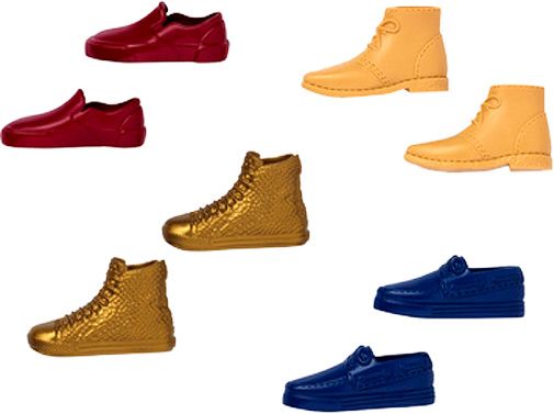 Игровой набор Barbie обуви для Кена GNJ69