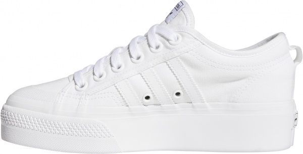 Кеди Adidas NIZZA PLATFORM W FV5322 р. UK 6,5 білий
