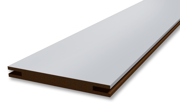 Доборная планка Terminus 100х10х2050мм серый